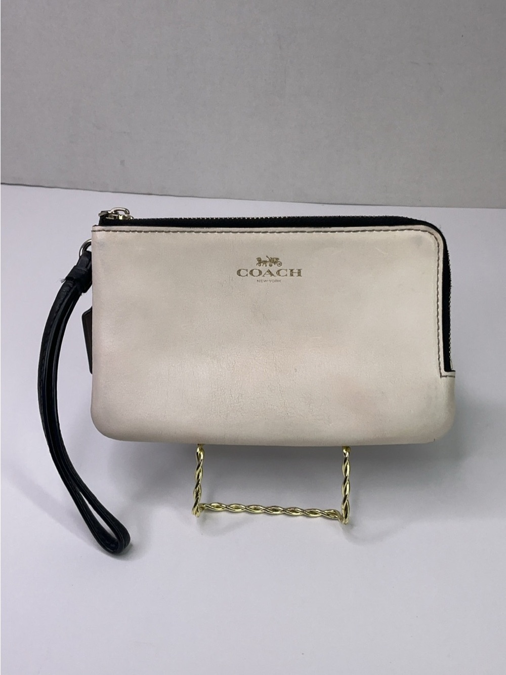 Coach Double Zip Wristlet